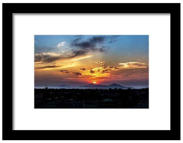 Sunset over Kalymnos